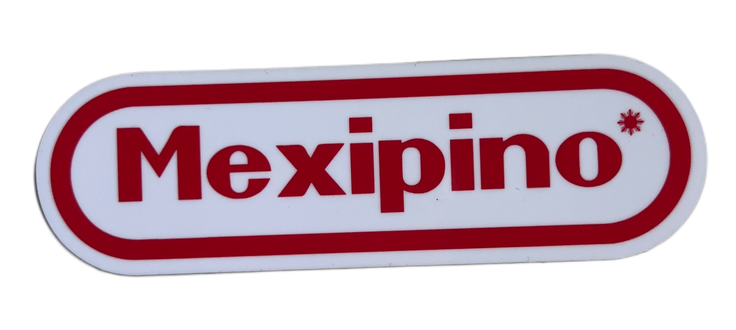 Retro Mexipino Sticker - 3.75"