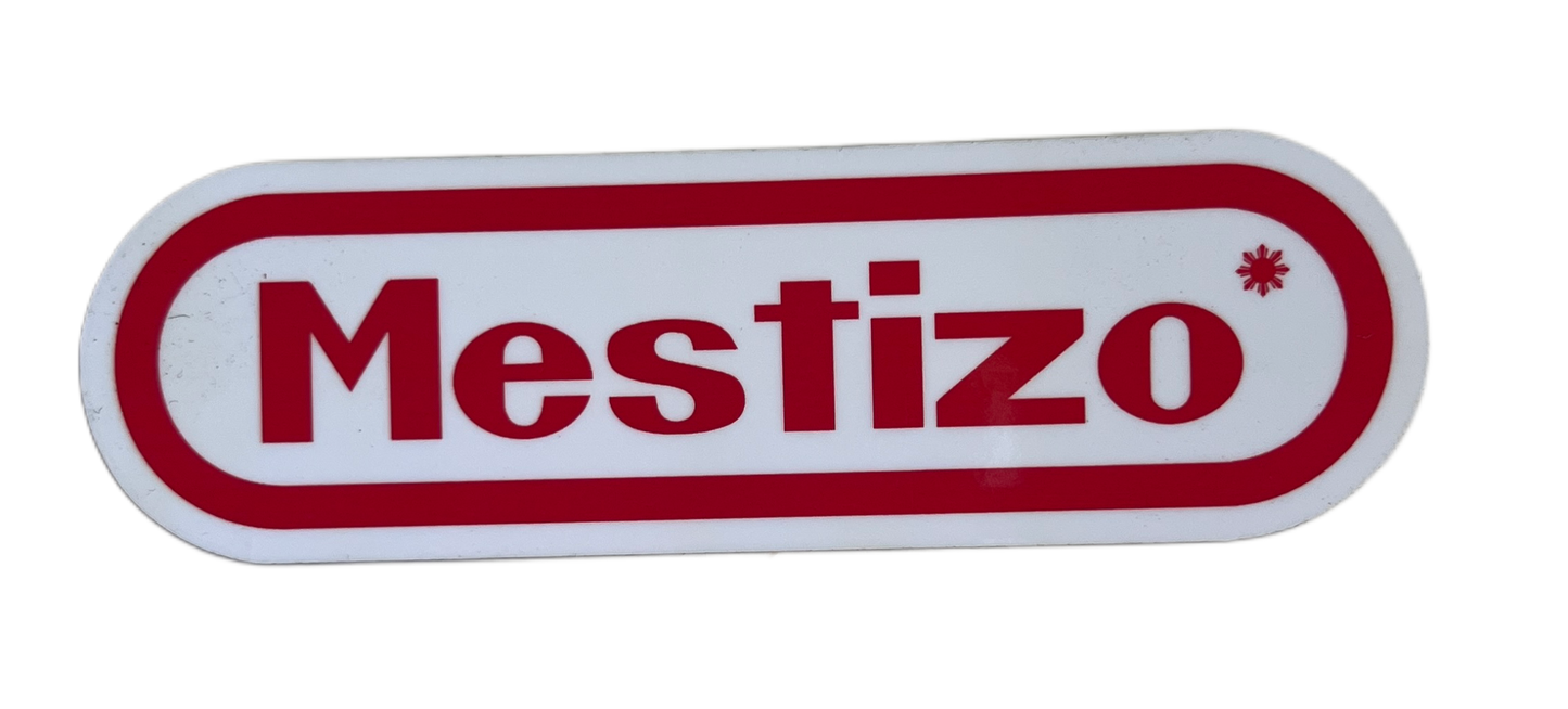 Retro Mestizo Sticker - 3.9"