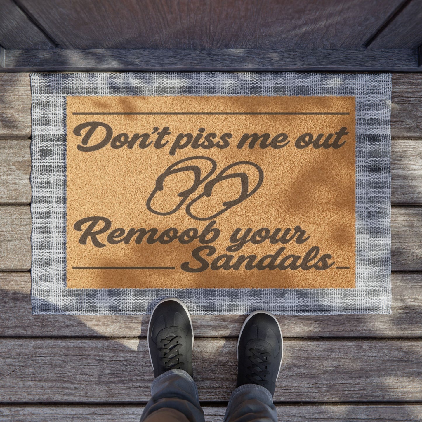 Dont Piss Me Out Welcome Mat