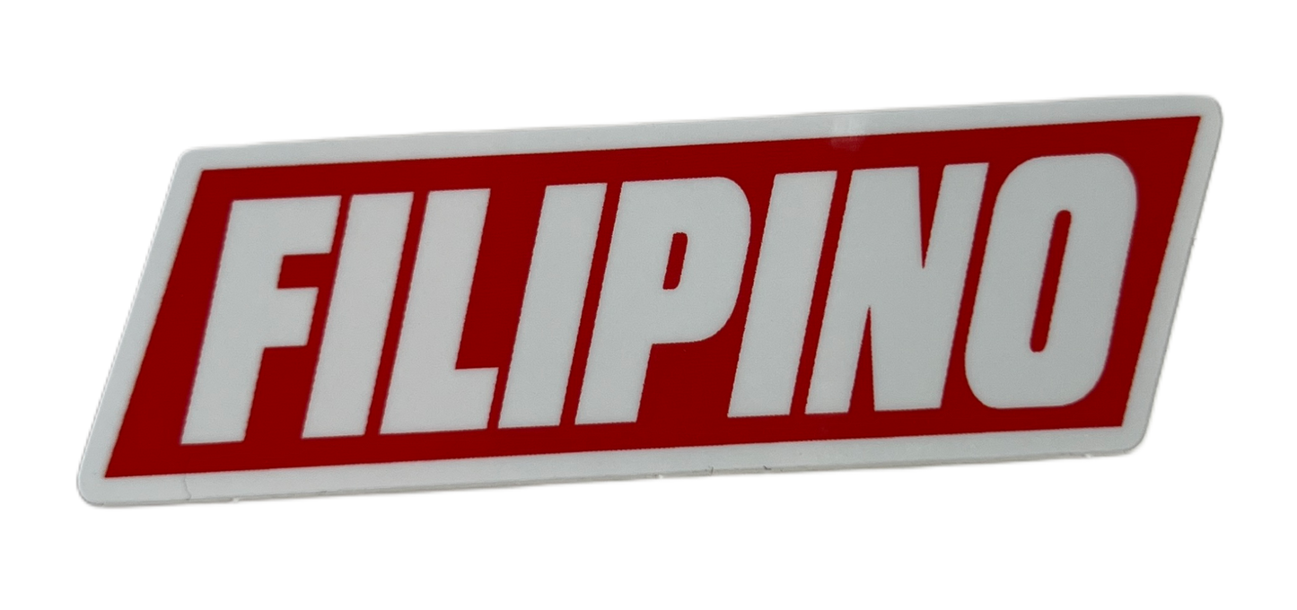 Brick Filipino Sticker - 3"