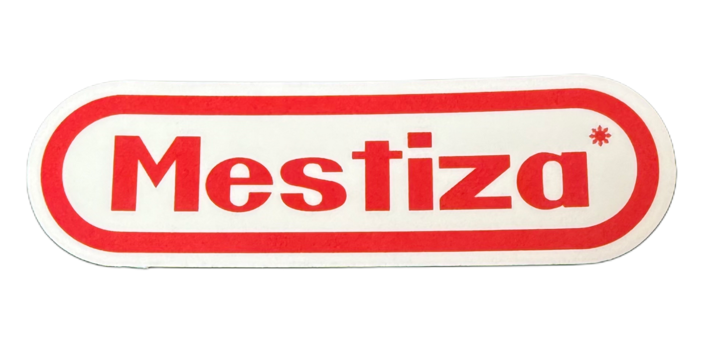 Retro Mestiza Sticker - 3.9"