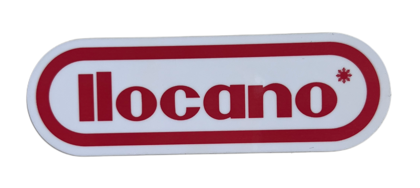 Retro Ilocano Sticker - 3.5"