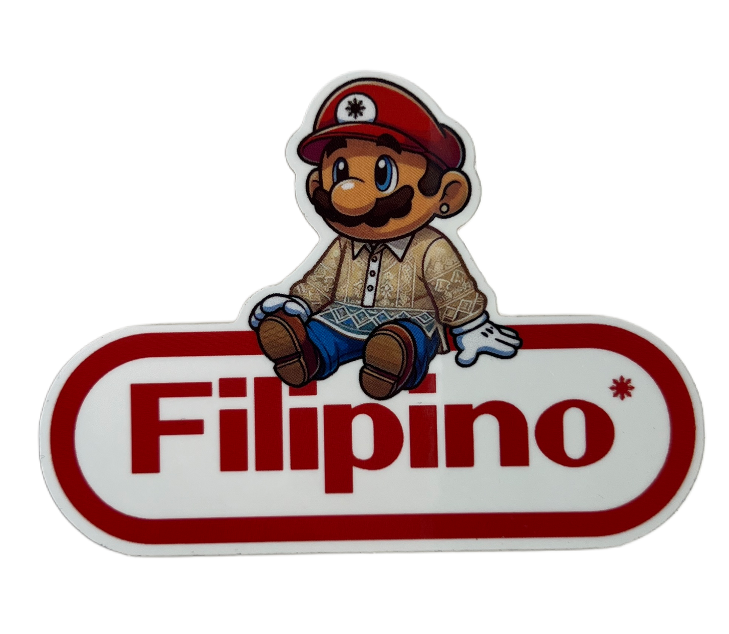 Retro Filipino Marcelino Sticker - 3"