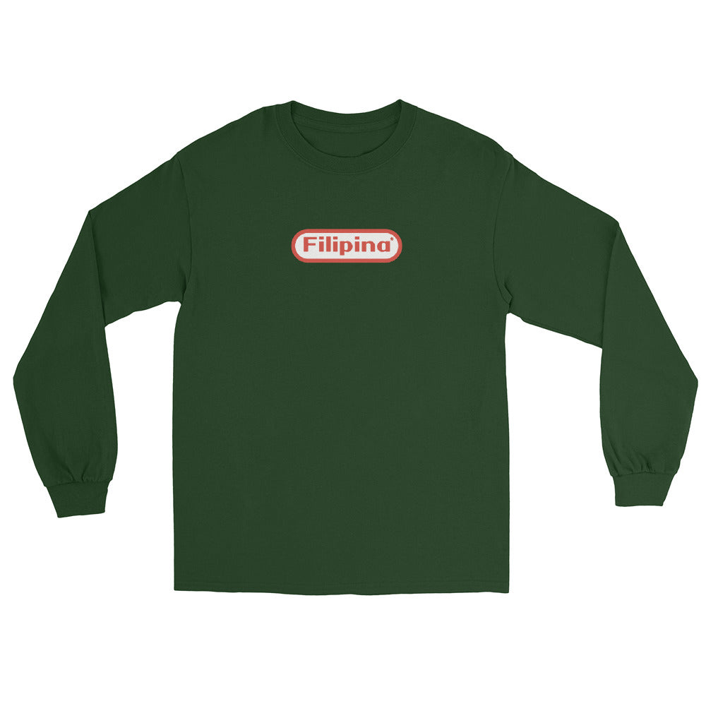Retro Filipina Chic Longsleeve Tshirt