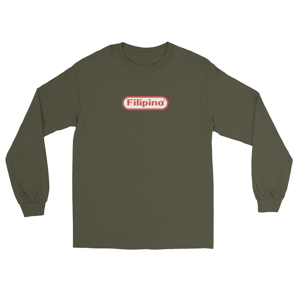 Retro Filipina Chic Longsleeve Tshirt