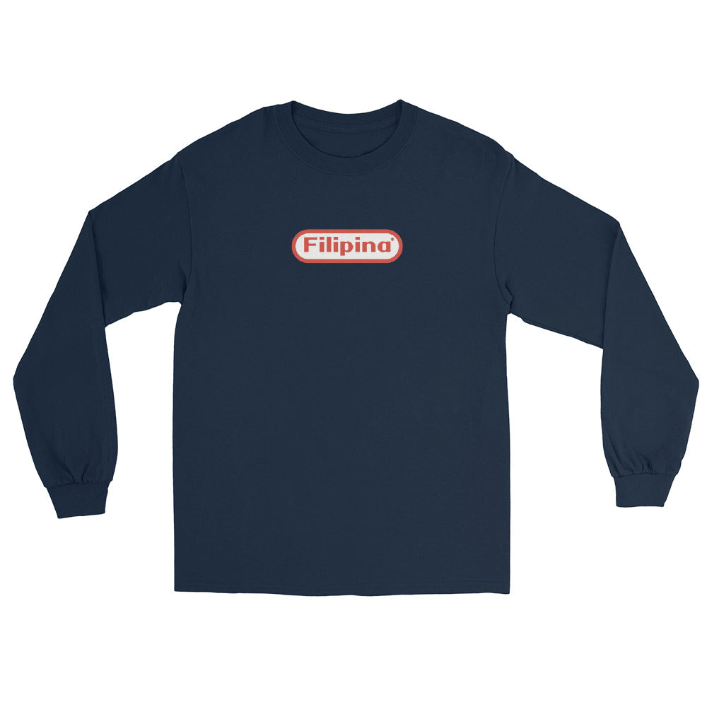 Retro Filipina Chic Longsleeve Tshirt