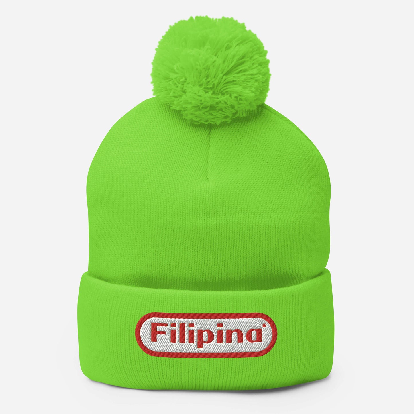 Retro Filipina Scrunchy Beanie