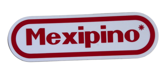 Retro Mexipino Sticker - 3.75"