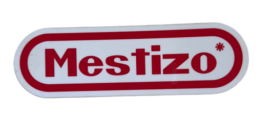 Retro Mestizo Sticker - 3.9"