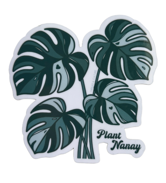 Plant Nanay Sticker - 2.5"