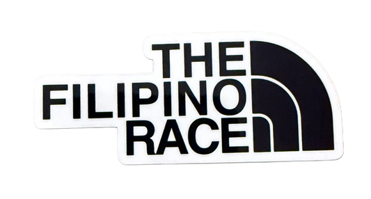 The Filipino Race Sticker - 3.25"