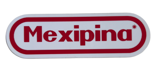 Retro Mexipina Sticker - 3.8"