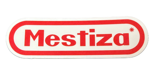 Retro Mestiza Sticker - 3.9"