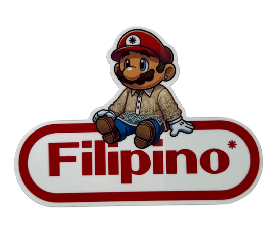 Retro Filipino Marcelino Sticker - 3"