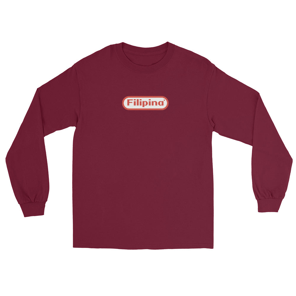 Retro Filipina Chic Longsleeve Tshirt
