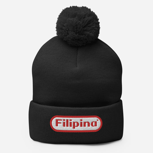 Retro Filipina Scrunchy Beanie